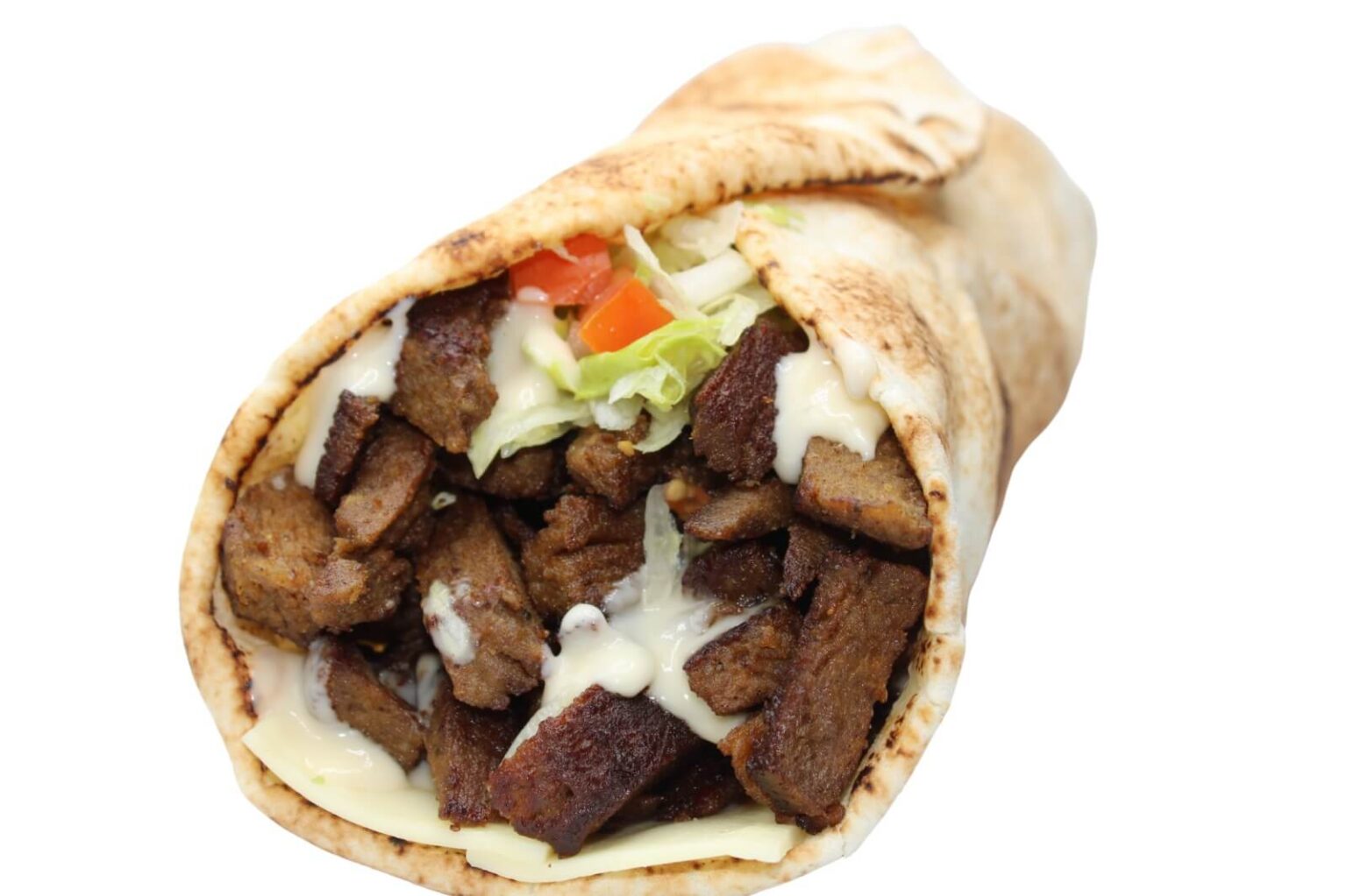 Build Your Own Donair Wrap - PrimeTime Donair & Poutine